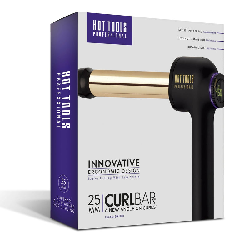Hot Tools 24k Gold Curl Bar 25mm - Hot Tools Australia