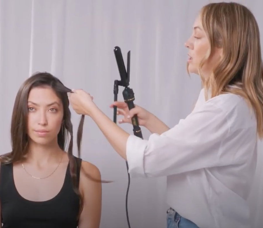 How To Use the Hot Tools Black Gold Marcel with Adam Dyer