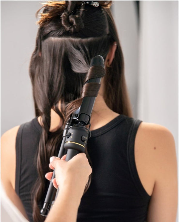 Hot tools curling iron how to use deals