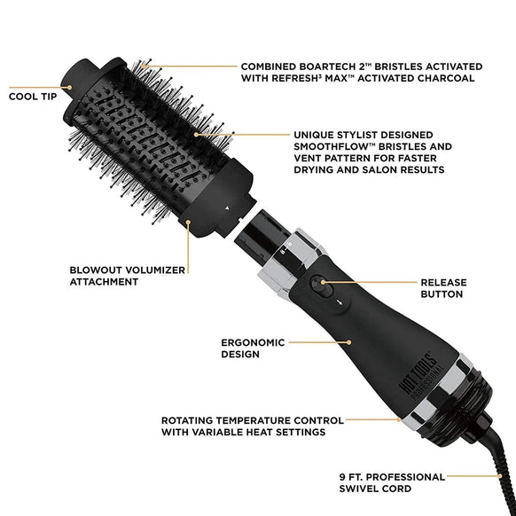 Black Gold Blowout Brush Large - Hot Tools Australia