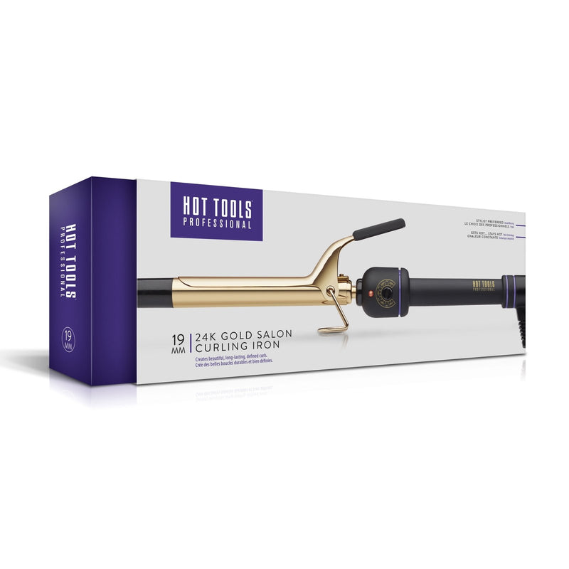 Hot Tools 24k Gold Curling Iron 19mm - Hot Tools Australia