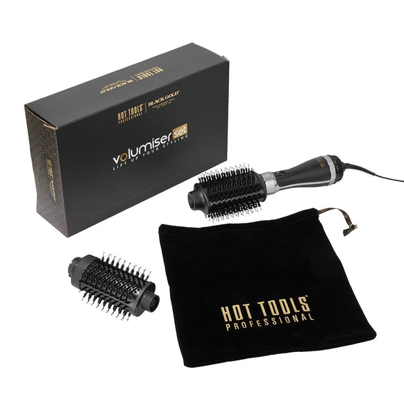 Hot Tools Black Gold Volumiser Detachable Dual Set - Hot Tools Australia